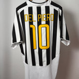 Juventus 2003/04 Heimtrikot – Del Piero #10 – XL