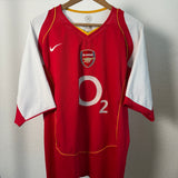 Arsenal Heimtrikot 2004/05 – Henry #14 – Nike – Größe XL