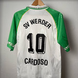 SV Werder Bremen 1995 Away Jersey – Cardoso #10 – S