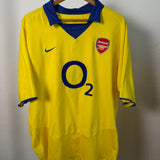 Arsenal FC 2003/04 Drittes Trikot – Vieira #4 XL
