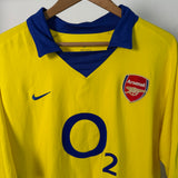 Arsenal FC 2003/04 Drittes Trikot – Vieira #4 XL