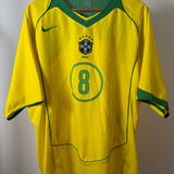 Brasilien 2004 Heimtrikot – Kaká – Nike – Vintage