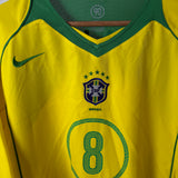 Brasilien 2004 Heimtrikot – Kaká – Nike – Vintage