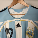 🇦🇷 Argentinien (Argentina) 2006 Heimtrikot – Lionel Messi – Größe XL