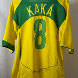 Brasilien 2004 Heimtrikot – Kaká – Nike – Vintage