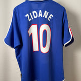 Frankreich F.F.F. 2000 Heimtrikot – Zidane #10 (XL) France