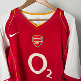 Arsenal FC 2004/05 Heimtrikot – Thierry Henry #14 – Nike (XL)