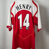 Arsenal FC 2004/05 Heimtrikot – Thierry Henry #14 – Nike (XL)