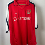 Arsenal 1999/2000 Heimtrikot – Thierry Henry #14 – Dreamcast – Nike – XXL