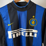 Inter Mailand 2000/01 Heimtrikot – Pirelli – Nike – Vintage