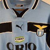 SS Lazio 1998/99 Heimtrikot (M) Ohne Flock