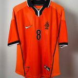 Niederlande 1998 Heimtrikot – Bergkamp #8 – M