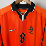 Niederlande 1998 Heimtrikot – Bergkamp #8 – M