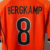 Niederlande 1998 Heimtrikot – Bergkamp #8 – M