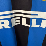 🔵⚫ Inter Mailand 2006/07 Heimtrikot – Figo #7 – Größe L