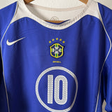 Brasilien 2004 Auswärtstrikot – Ronaldinho (#10) – Nike – Vintage