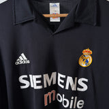 Real Madrid 2002 Auswärtstrikot – Siemens Mobile – Zidane – Adidas – Vintage