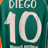 🟢 Werder Bremen 2006 Auswärtstrikot – Diego – Größe L (fällt kleiner aus)