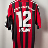 Bayer 04 Leverkusen 2000/01 Heimtrikot – Berbatov #12 – XL