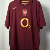 Arsenal FC 2005/06 Burgundy Heimtrikot (Highbury Edition) – Henry #14 – XL