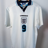 England 1996 Heimtrikot – Shearer #9 – Größe L