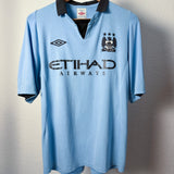 Manchester City 2011/12 Heimtrikot – Silva #21 – L