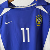 Brazil 2002 Away Jersey – Ronaldinho – Size M
