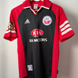 Hansa Rostock 1999/2000 Auswärtstrikot – Baumgart #27 – Kindergröße 176 (entspricht S)