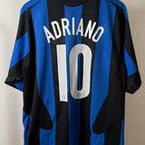 Inter Mailand 2004/05 Heimtrikot – Pirelli – Adriano – Nike – Vintage
