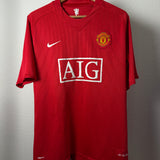 Manchester United 2007/08 Heimtrikot – Rooney #10 – XL