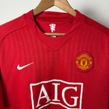 Manchester United 2007/08 Heimtrikot – Rooney #10 – XL