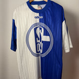 FC Schalke 04 Trainingsshirt – 90s (L, fällt größer aus)