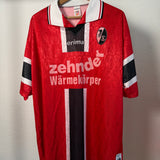 🔴⚫ SC Freiburg 1997/98 Heimtrikot – Größe XXL