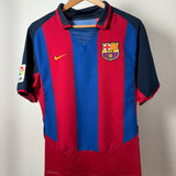 FC Barcelona 2003/04 Heimtrikot – Ronaldinho #10 (S)