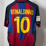 FC Barcelona 2003/04 Heimtrikot – Ronaldinho #10 (S)