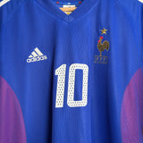 Frankreich Heimtrikot 2002 – Zidane #10 – XL