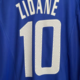 Frankreich Heimtrikot 2002 – Zidane #10 – XL