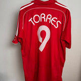 Liverpool FC 2007/08 Heimtrikot – Fernando Torres #9 – Adidas (XL)