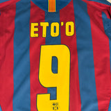 FC Barcelona 2005/06 Heimtrikot – Eto'o #9 – XXL