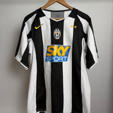 ⚪⚫ Juventus 2004/05 Heimtrikot – Pavel Nedvěd #11 – Nike (M)