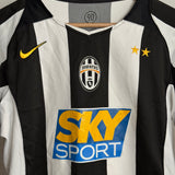 ⚪⚫ Juventus 2004/05 Heimtrikot – Pavel Nedvěd #11 – Nike (M)
