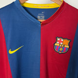 FC Barcelona 2006/07 Home Shirt – Nike (L) – Lionel Messi