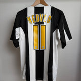 ⚪⚫ Juventus 2004/05 Heimtrikot – Pavel Nedvěd #11 – Nike (M)