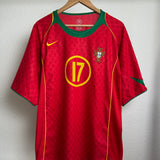 Portugal 2004 Heimtrikot – Ronaldo #17 (XL)