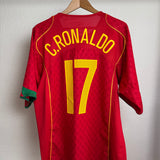 Portugal 2004 Heimtrikot – Ronaldo #17 (XL)