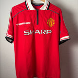 Manchester United 1998/99 Heimtrikot – SHARP – L