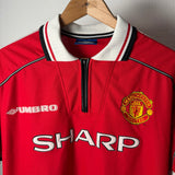 Manchester United 1998/99 Heimtrikot – SHARP – L