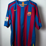 FC Barcelona 2005/06 Heimtrikot – Eto'o #9 – XXL