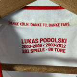 1. FC Köln Sondertrikot – Lukas Podolski Abschiedsspiel 2024 (XL fällt kleiner aus)