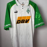 🟢⚪ Werder Bremen 1995/96 Heimtrikot – Puma XL
